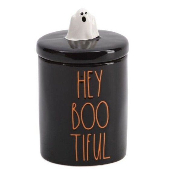 Rae Dunn Kitchen Rae Dunn Fall Halloween Ghost Canister Jar With